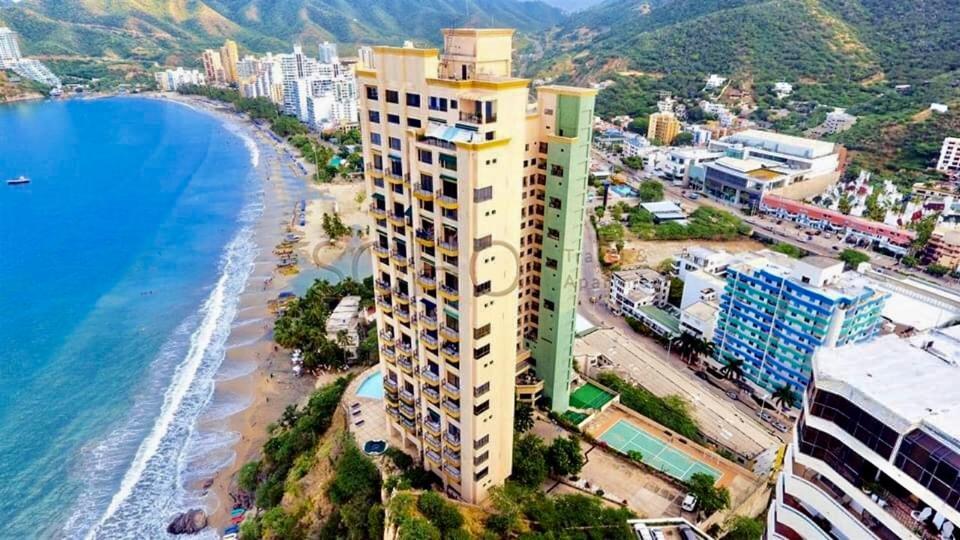 Апартаменты Edificio El Penon Del Rodadero Санта-Марта Экстерьер фото