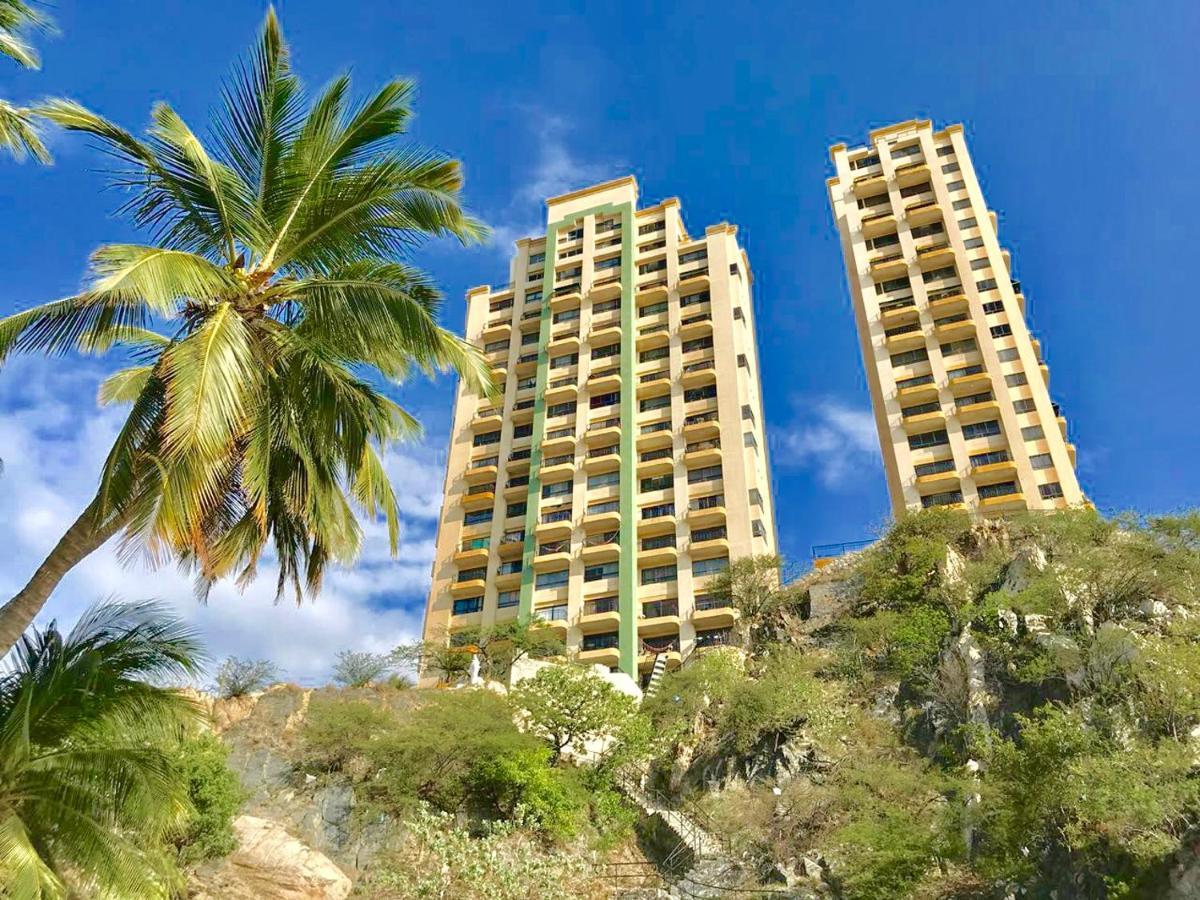 Апартаменты Edificio El Penon Del Rodadero Санта-Марта Экстерьер фото