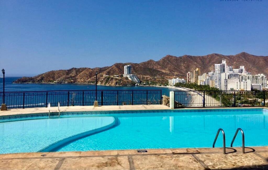 Апартаменты Edificio El Penon Del Rodadero Санта-Марта Экстерьер фото